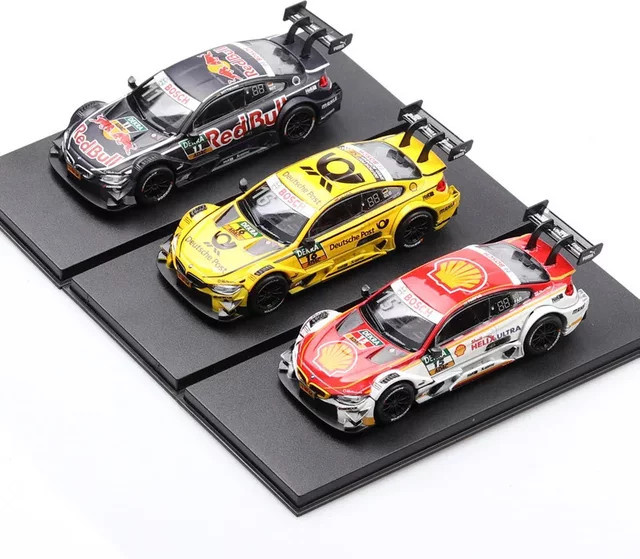 MAKEDA M4 GT3 Rennwagen, Modellauto, 1:43, Metall, Mehrfarbig - Bild 1