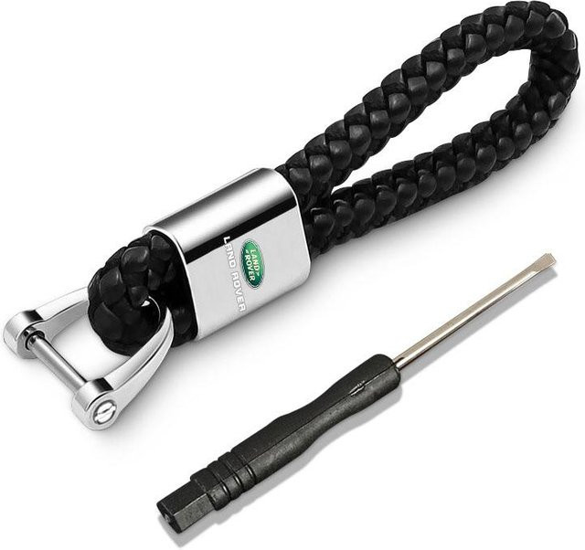 Land Rover Schlüsselanhänger, Metall, Silver black, Unisex - Bild 1