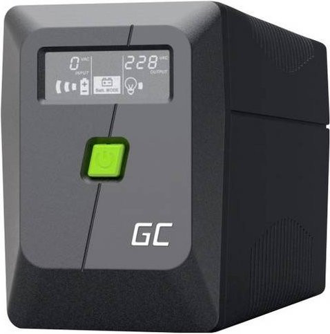 Green Cell USV Unterbrechungsfreie Stromversorgung 850 VA in Schwarz - Bild 1