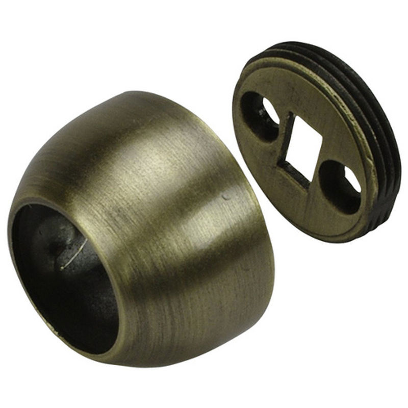 LIEDECO Wandlager aus Metall in Braun mit Ø 20 mm - Bild 2