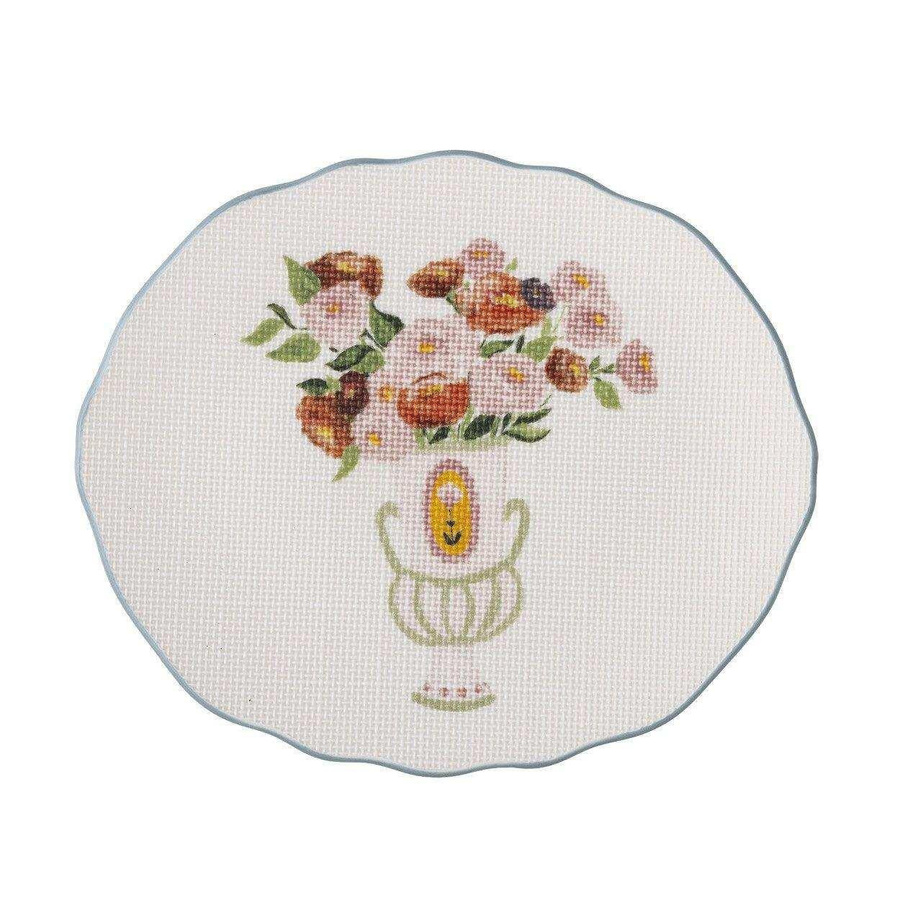 Bloomingville Dorothy Teller Blau Durchmesser: 20 cm - Bild 1