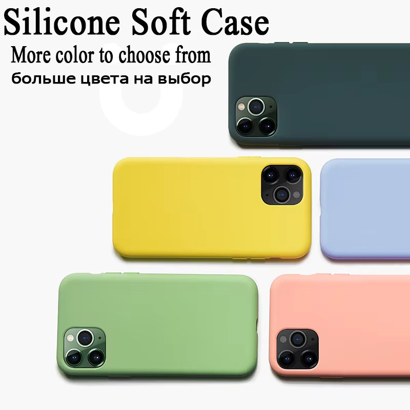 Stoßfeste Flüssigsilikonhülle für iPhone in Schwarz - Bild 6