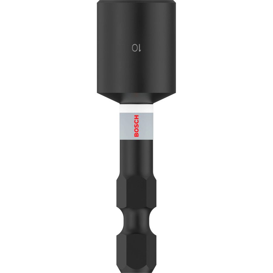Bosch Pick and Click Impact Control Steckschlüssel-Bit-Einsatz aus Edelstahl, Schwarz, Länge: 50 mm, SW: 10 mm - Bild 2