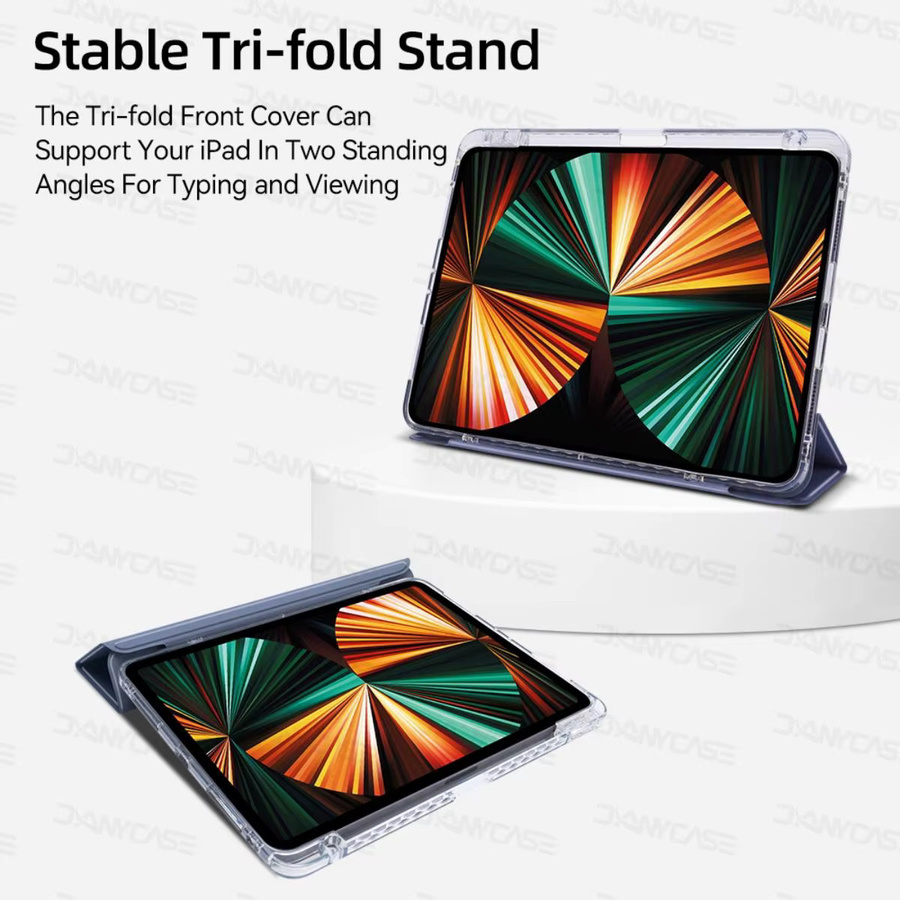 Hansong Schutzhülle für iPad 10. Generation 10.9 Zoll mit Stiftschlitz aus TPU in Lila - Bild 3