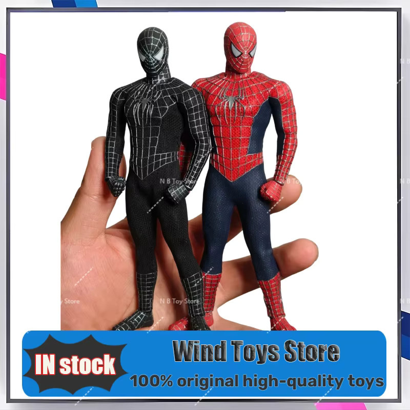 WELIKE TOYS Spider-Superheld, Actionfigur, Schwarz/Rot, Maßstab 1/12 - Bild 2