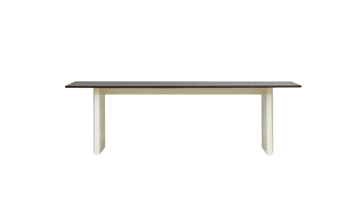 Normann Copenhagen Panel Tisch aus Massivholz und Stahl in Beige - Bild 2