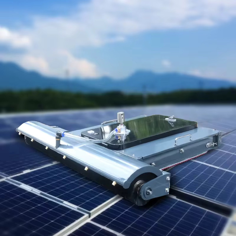 EXW Vollautomatischer Photovoltaik-Reinigungsroboter für Solarpanel-Reinigung, nass und trocken für große Kraftwerksprojekte - Bild 2