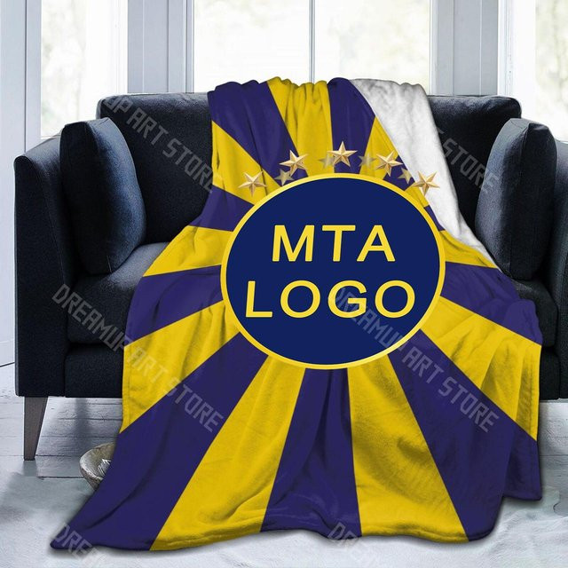 Maccabi Tel Aviv Meister 3D Flanell Überwurfdecke von JMG Household Supplies, Blau, B: 75 cm, L: 100 cm - Bild 1