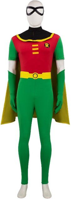 BEAST KINGDOM Robin Cosplay Kostüm, Set, Plüsch / Textil, Bunt / Mehrfarbig - Bild 1