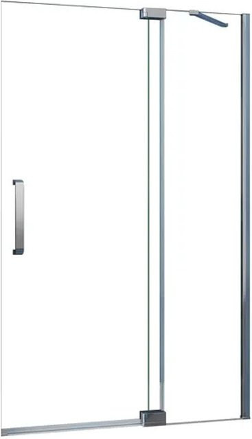 Duschparadies Walk In Duschtür als Drehtür aus 8mm Nano Glas in Transparent, B: 96 cm, H: 195 cm - Bild 1