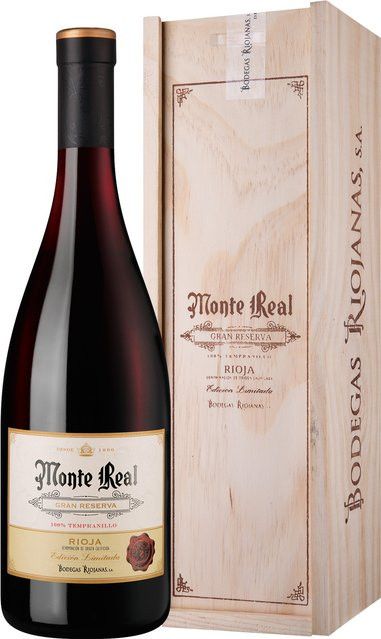 Monte Real Rotwein Rioja Tempranillo 2009, trocken, 0,75 l - Bild 1