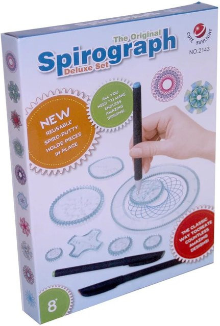 Discover Intime Spirograph Spielzeug, 27-teiliges Set, ab 0 Jahre - Bild 1