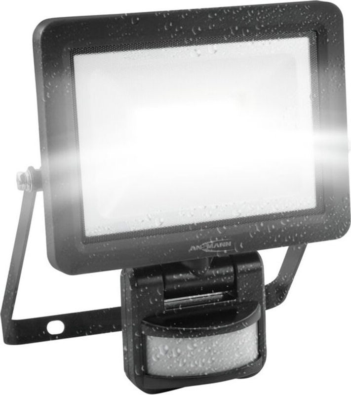 Ansmann WFL20W-S 1600-0622 LED-Wandstrahler in Weiß mit Bewegungsmelder und Timer, 20W, IP65, Tageslichtweiß - Bild 2