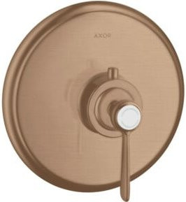 Hansgrohe Axor Montreux Fertigset Thermostatarmatur mit Hebelgriff in Brushed Rose Gold - Bild 1