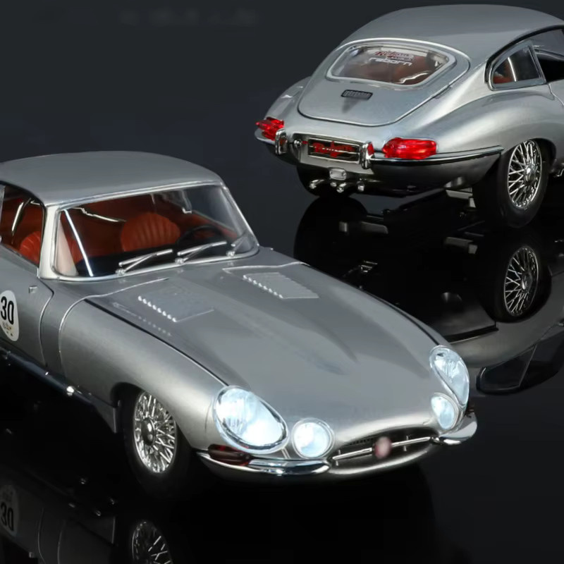 WELLY Jaguar E-Type Legierungsautomodell, 1:24, mit Licht und Sound - Bild 2