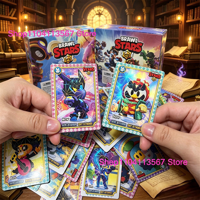 Brawl Stars Anime-Sammelkarten, Bunt / Mehrfarbig, Kinderspiel - Bild 1