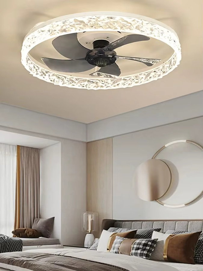 Smart Home Deckenventilator mit Licht von IRALAN für Wohnzimmer und Arbeitszimmer, geräuscharmer Ventilator mit Timer, Dimmer und CCT-Funktion - Bild 6