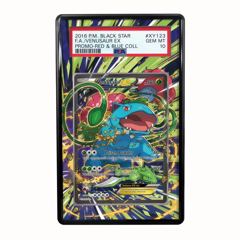 Keeppley Acryl-Schutzhülle für Pokemon Anime-Kunstdisplay mit Lucario, Charizard, Eevee und Venusaur in Transparent - Bild 2