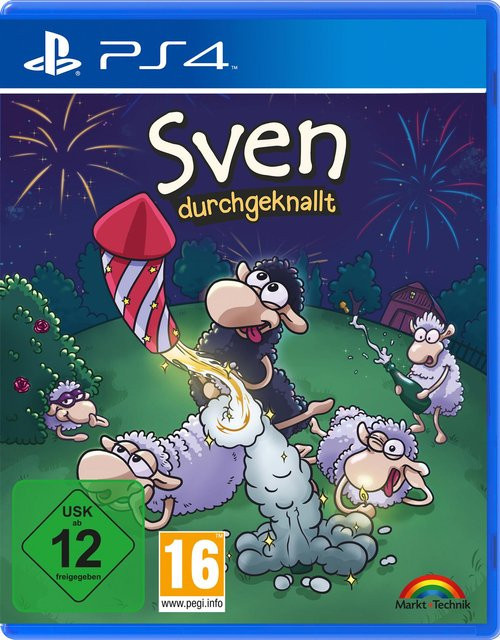 Sven - durchgeknallt PlayStation 4 Spiel für die Familie (Jump 'n' Run) USK 12 - Bild 1