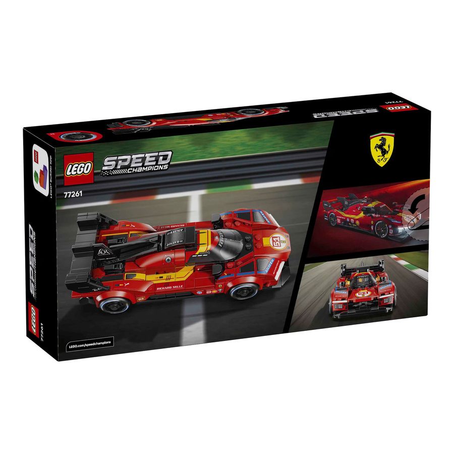 LEGO Speed Champions Ferrari 499P Rennwagen ab 9 Jahren - Bild 5