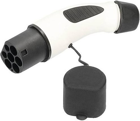 Schwabe Ladestecker Typ 2 32A für Ladestationen Mode 3 in Weiß - Bild 1