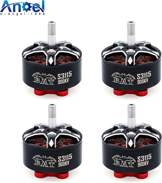 Hobbywing Fledermaus S3115 Bürstenloser Motor für FPV Racing RC Drohnen, Farbe: Schwarz - Bild 1