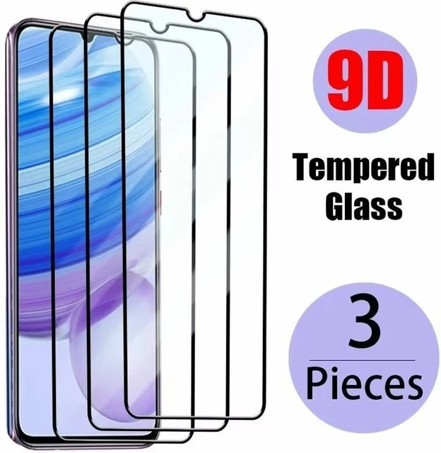 3-teiliges HD-Displayschutz Set aus gehärtetem Glas für Apple iPhone in transparent - Bild 1