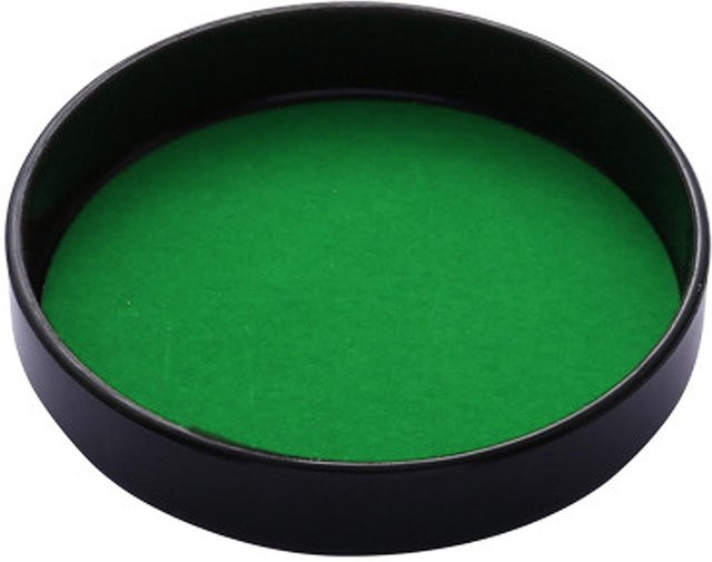 Leiser PU-Leder Gerader Würfelbecher Schüttler, Schwarz, Zubehör - Bild 1