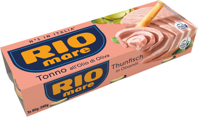 Rio Mare Thunfisch in Olivenöl Angelfang 3 x 80 g - Bild 1