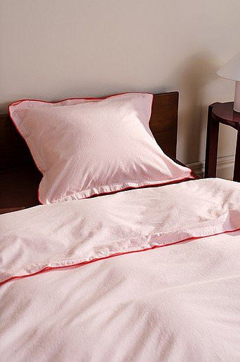 Jotex PIVOT Kissenhülle aus Baumwolle in Pink, B/H: 50 x 70 cm - Bild 1