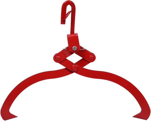 Wiltec Forstzange Rückezange in Rot mit 450 kg Tragkraft und 620 mm Greifweite - Bild 1