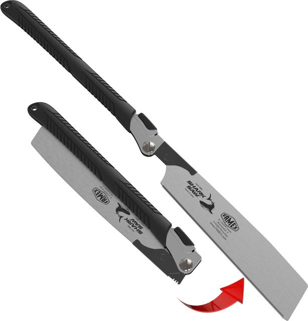 FAMEX 5525 Klappbare Japansäge Kataba in Schwarz, Länge: 41,5 cm - Bild 1