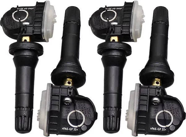 eelhoe 1-4er-Pack TPMS Reifendrucküberwachungssensor 315MHz Radtransducer F2GT-1A180-AB in Schwarz passend für Ford Ecosport Edge F-150 Lincoln Continental MKX Nautilus - Bild 1