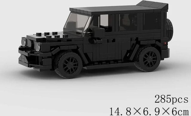 MOC Pickup Auto Modell Bausteine, GT RS6 Super Race Speed Racing Sportwagen, ab 6 Jahren - Bild 1