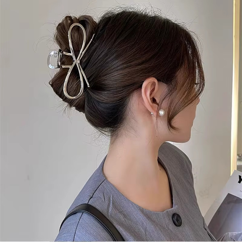 Haarklammer Bowknot, Metall, Damen - Bild 2
