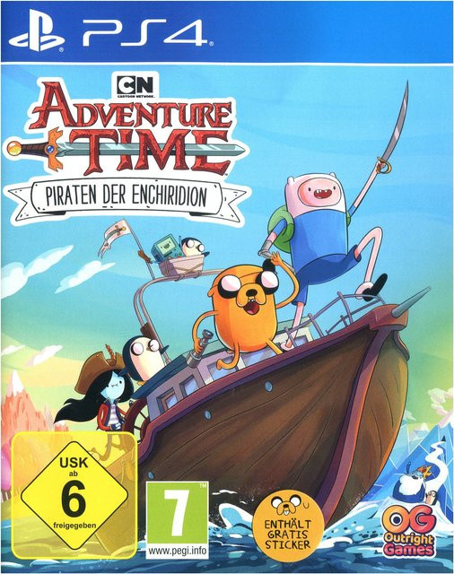 Adventure Time - Piraten der Enchiridion Videospiel von Outright Games Limited in Multicolour - Bild 1