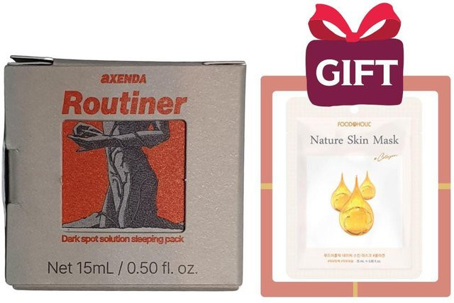 AXENDA Routiner Nachtöl-Balsam, 15 ml, mit AHA, BHA und Peptiden - Bild 1