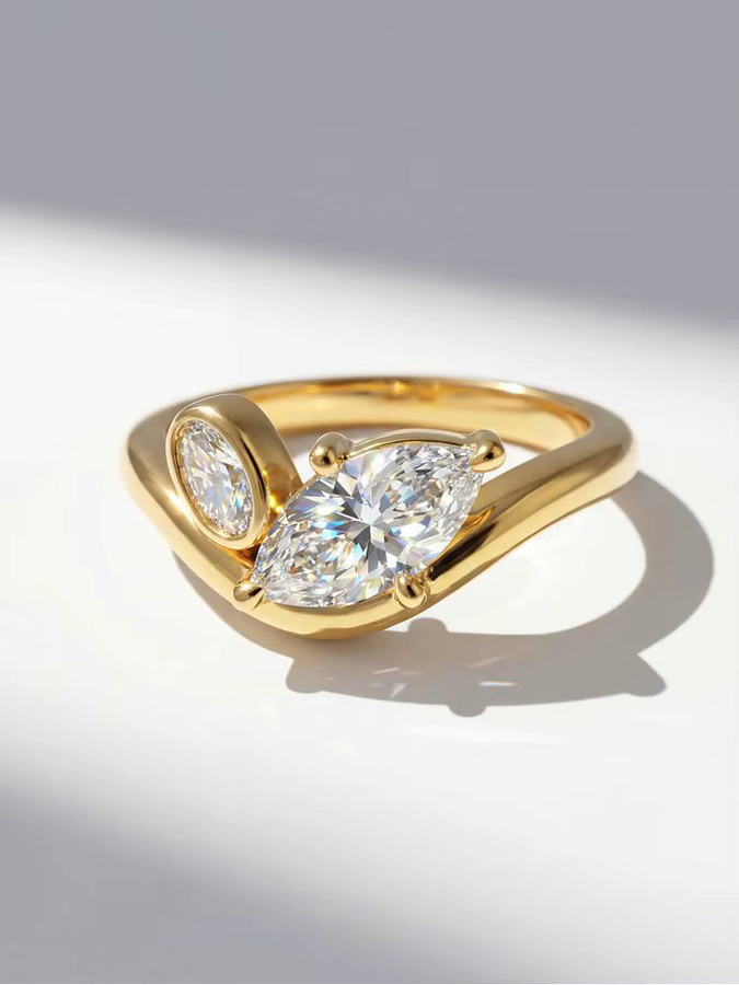 ROUSLY Ring, 925 Silber, Zirkonia, Damen - Bild 2