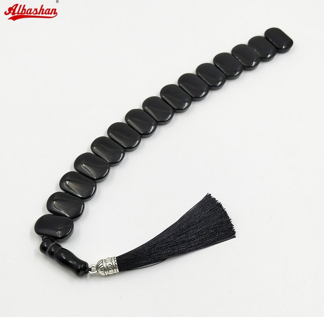 ALBASHAN Armband, Achat, Schwarz, Herren - Bild 1