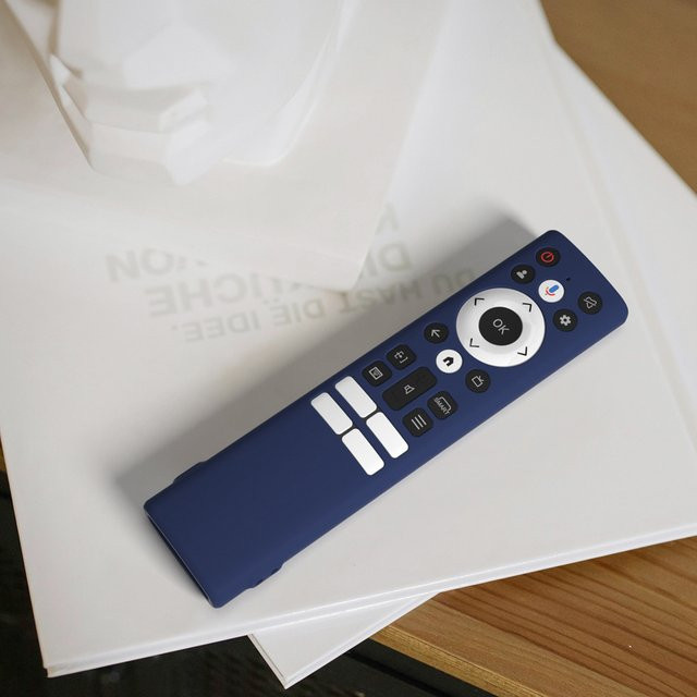 Silikon-Schutzhülle für die Philips Fernbedienung 2BFQX-RC860GRC860G in Blau - Bild 1