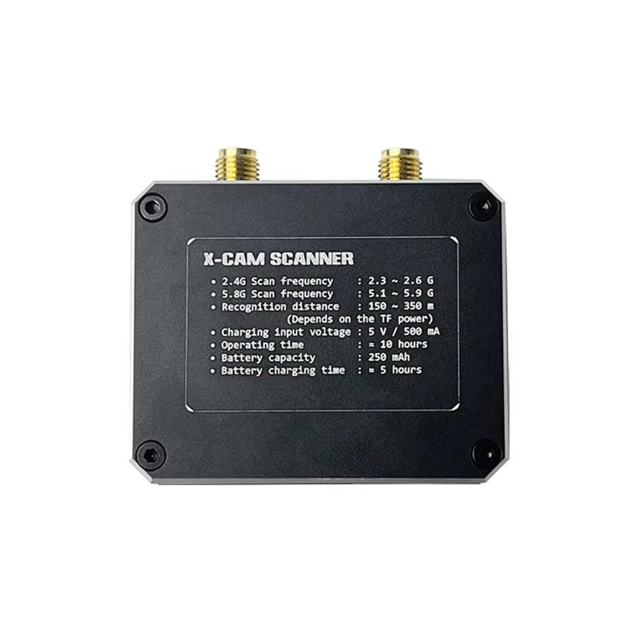 N88R 2,4G 5,8G Drone Signal Scanner FPV Antenne für Quadcopter und Starrflügler in Schwarz - Bild 3