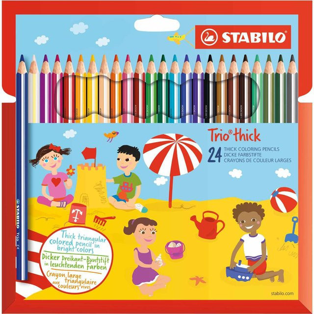 STABILO Trio Dick Buntstifte Multicolor für Kinder - Bild 1