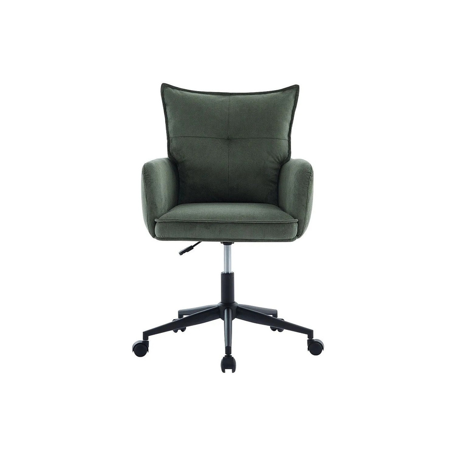 Bürostuhl Bataru ohne Armlehnen in Grün und Schwarz für Home-Office und Erwachsene, Breite: 59,5 cm - Bild 2