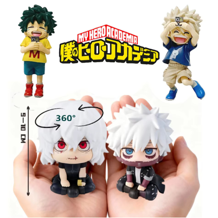 Bandai My Hero Academia Tomura Dabi Izuku Deku Katsuki Kacchan, Chibi PVC-Figur, Einzelfigur, bunt / mehrfarbig - Bild 1