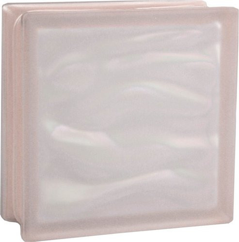 Fuchs Design Glasbaustein in Pink, B/H: 19,0 x 19,0 cm - Bild 1