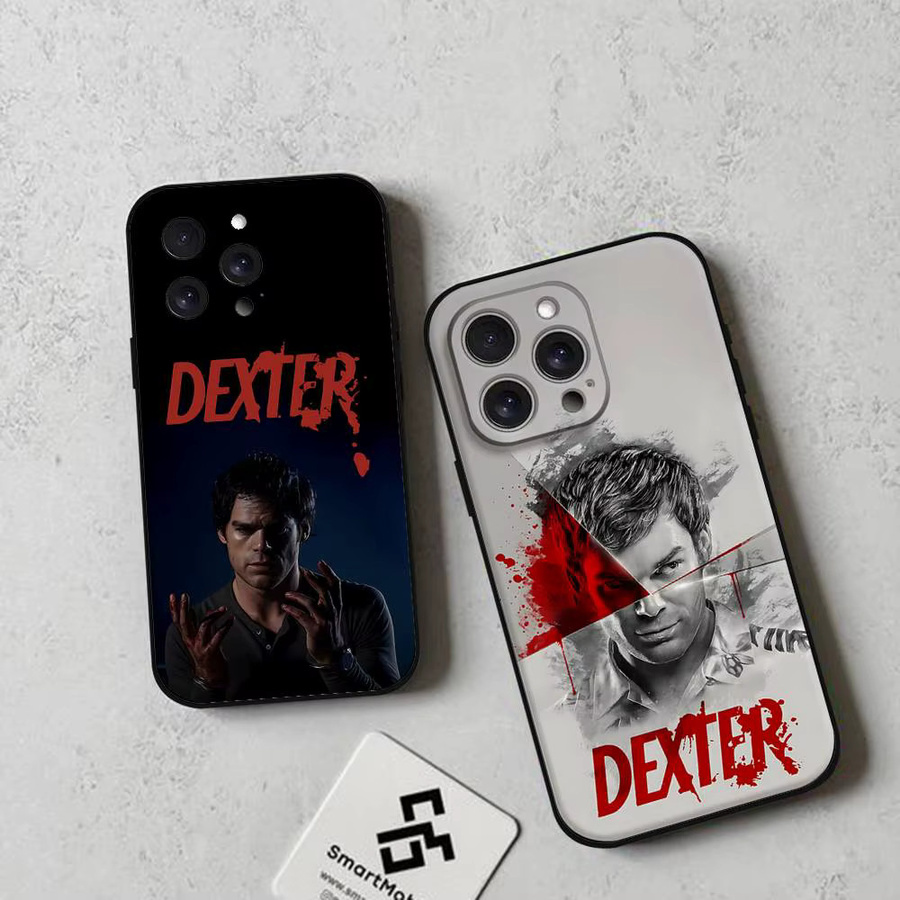 Schwarze Handyhülle I Love Dexter Edit passend für Apple iPhone 17, 16, 15, 14, 13, 11 Pro Max, Plus, X, Xr, Xs Max und 13 Mini - Bild 4