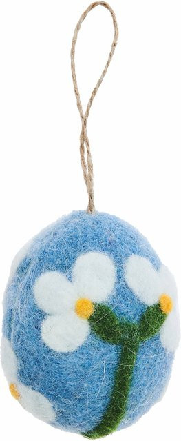 Rico Design Aufhänger Filz-Ei mit Apfelblüte für Ostern und Frühling - Bild 1