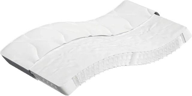 vidaXL Matratze mit Taschenfederkern H3, Breite: 120 cm, Tiefe: 200 cm - Bild 1