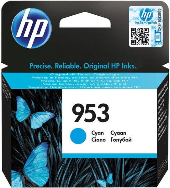 Original HP 953 Tintenpatrone Cyan F6U12AE - Bild 2