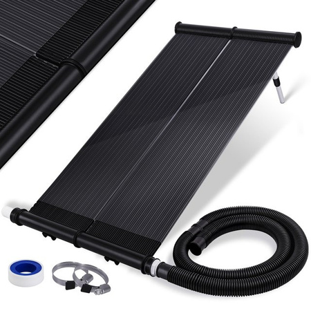KESSER Solarkollektor ECO Poolheizung aus UV-beständigem Kunststoff mit einer Durchflussmenge von 10.000 Litern pro Stunde, L x B x H: 108 x 74 x 15 cm
